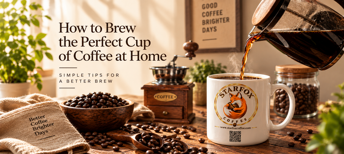 How to Brew the Perfect Cup of Coffee at Home